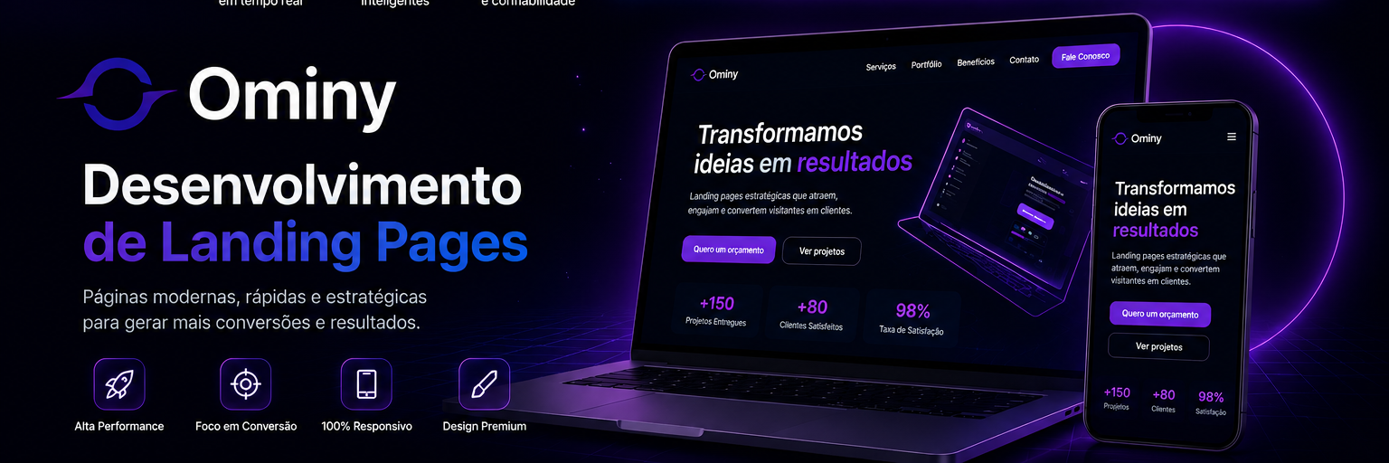 Desenvolvimento de landing page